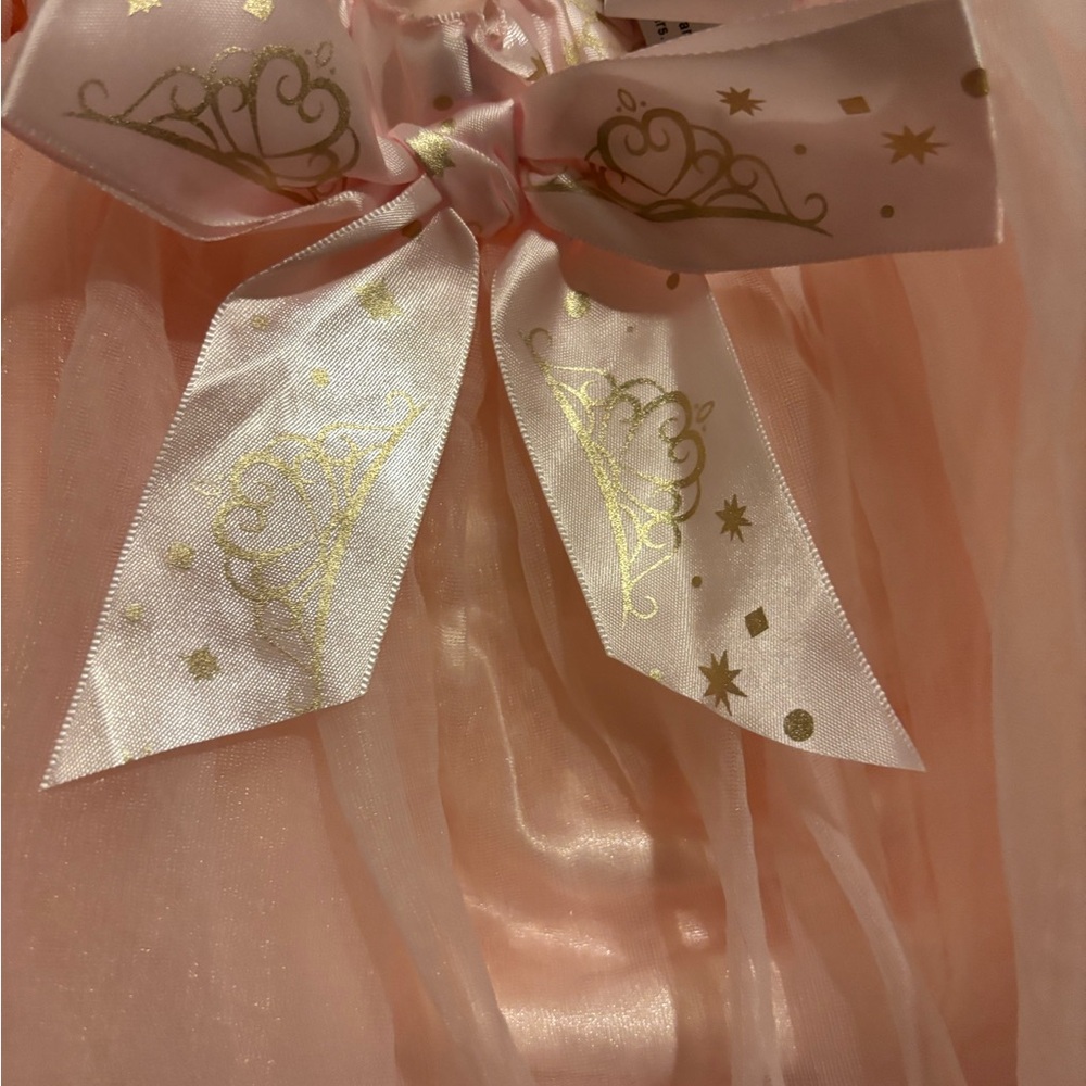 Pink Sheer Ruffled Cape - Picture 2 of 5